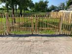 Houten tuinpoort kastanje tuinpoort schapenhek hekwerk hout