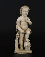 sculptuur, Jesús Infante - Siglo XVIII - 15 cm - Ivoor, Antiek en Kunst, Kunst | Niet-Westerse kunst