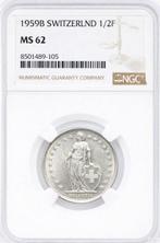 Zwitserland, Bern 1/2 Franc 1959 - NGC MS62