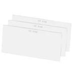 Lasglas 51x108mm 2mm blanco (Lashelm onderdelen, Lashelmen), Verzenden, Nieuw, Overige typen