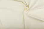 Katoen stof – Gebroken wit, Hobby en Vrije tijd, Stoffen en Lappen, 200 cm of meer, Nieuw, Ophalen of Verzenden, 120 cm of meer