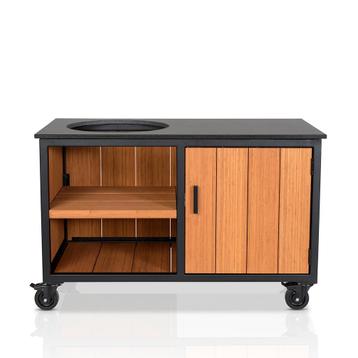 Fraaii buitenkeuken Teak Oil voor Big Green Egg, Bastard beschikbaar voor biedingen