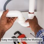 Spoelbak - Wasbak - Keuken - Graniet - 76x22x46 cm - Beige -, Verzenden, Zo goed als nieuw