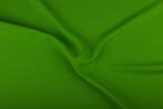 Texture stof middelgroen - 25m bi-stretch op rol, Verzenden, Nieuw
