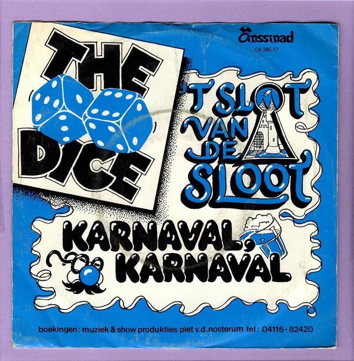 Dice, The - Carnaval, Carnaval / T Slot Van De Sloot (1-..., Cd's en Dvd's, Vinyl Singles, Verzenden