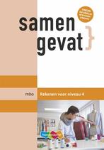 Samengevat mbo Rekenen voor niveau 4 9789006112535, Boeken, Verzenden, Zo goed als nieuw