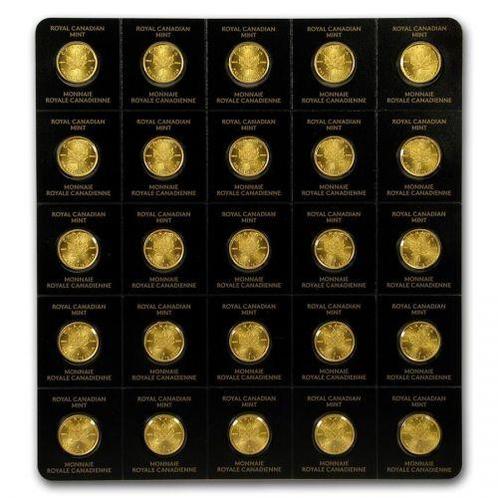 1 Maple Leaf gram Gouden munt (met certificaat), Postzegels en Munten, Munten | Amerika, Noord-Amerika, Losse munt, Goud, Verzenden