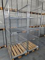 Pallet box 1200x800xH2200mm met 3 legborden (4 niveaus), als, Ophalen of Verzenden