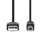 Veiling - Nedis USB-Kabel - USB 2.0 - USB-A Male - USB-B Mal, Nieuw
