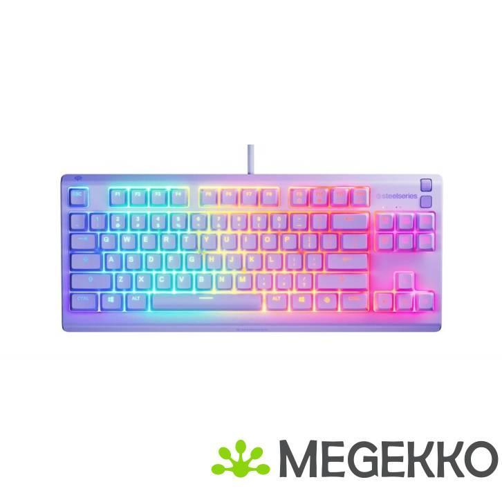 Steelseries Apex 3 TKL Lavender, Computers en Software, Toetsenborden, Nieuw, Verzenden