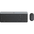 Logitech Slim Wireless Keyboard Mouse Combo MK470, Verzenden, Zo goed als nieuw