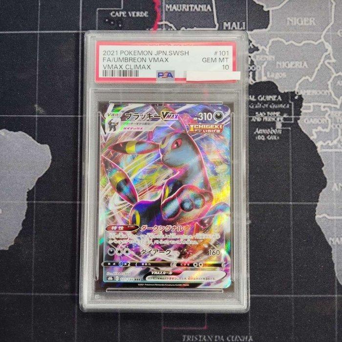 Pokémon - 1 Graded card - Umbreon - PSA 10 - Sword & Shield, Hobby en Vrije tijd, Verzamelkaartspellen | Pokémon