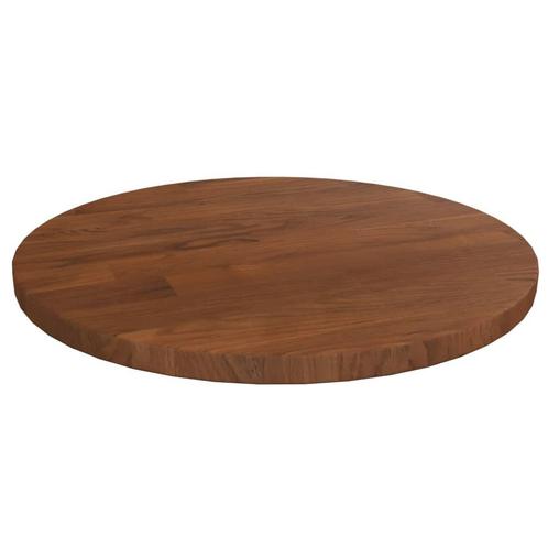 vidaXL Tafelblad rond Ø30x1,5 cm bewerkt massief eikenhout, Huis en Inrichting, Tafels | Eettafels, Nieuw, Verzenden