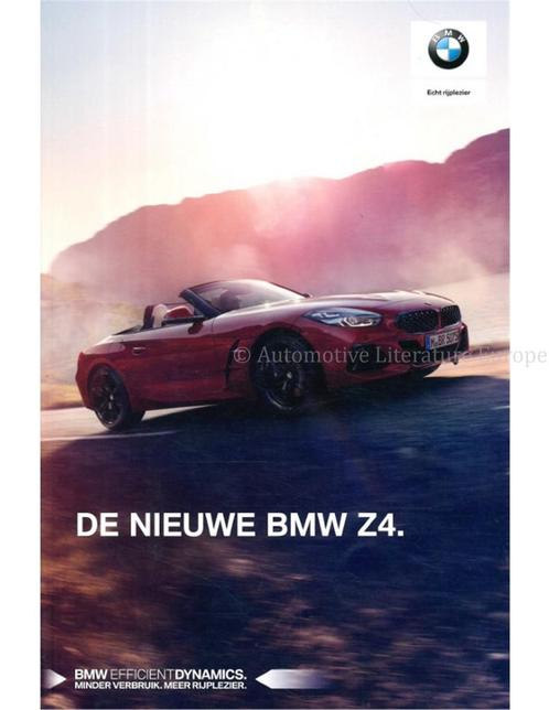 2018 BMW Z4 BROCHURE NEDERLANDS, Boeken, Auto's | Folders en Tijdschriften, BMW