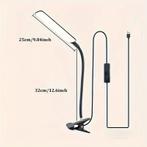 Bureaulamp - Met Klem – Dimbaar 10 Modi -  3 Kleurstanden, Verzenden, Nieuw