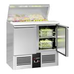 GGM Gastro | Saladette PREMIUM - 903mm - Ingang voor |, Verzenden, Nieuw, 140 tot 160 cm
