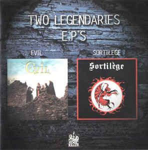 cd - Evil  - Two Legendaries E.PS, Cd's en Dvd's, Cd's | Overige Cd's, Zo goed als nieuw, Verzenden