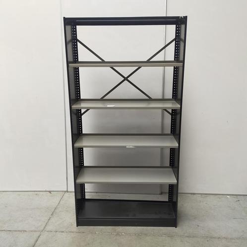 Ahrend Cirkel industriële metalen stellingkast - 200x100x33, Zakelijke goederen, Kantoor en Winkelinrichting | Magazijn, Stelling en Opslag