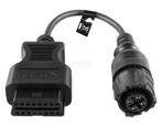 Jaltest Haldex ABS Modular 4 Pins OBD - 16 Pins OBD2 Verloop, Verzenden, Nieuw