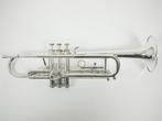 Trompet Getzen Capri 590S verzilverd in koffer Mooi, Muziek en Instrumenten, Blaasinstrumenten | Trompetten, Gebruikt, Ophalen of Verzenden