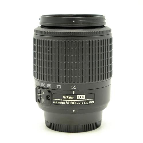 Nikon 55-200mm F4-5.6G ED AF-S DX Nikkor Objectief (Occ), Audio, Tv en Foto, Fotografie | Lenzen en Objectieven, Telelens, Zo goed als nieuw