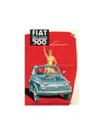 1958 FIAT 500 LUXUS BROCHURE DUITS, Nieuw, Author