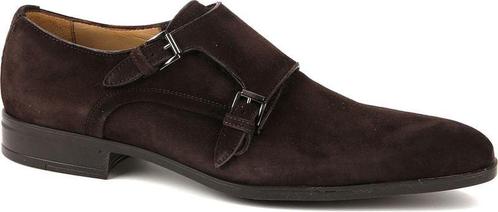 Giorgio Amalfi Schoen Monk Strap Bruin Suede maat 41 Heren, Kleding | Heren, Schoenen, Bruin, Nieuw, Verzenden