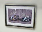 Max Verstappen and Lewis Hamilton - Foto, Verzamelen, Automerken, Motoren en Formule 1, Nieuw