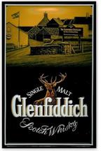 Glenfiddich single malt reclamebord, Ophalen of Verzenden, Nieuw