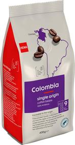 HEMA Koffiebonen Colombia 400gram, Diversen, Levensmiddelen, Verzenden