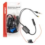 Antenna signal amplifier 12V DAB FM AMIO-04134, Verzenden, Nieuw