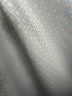 Geometrisch jacquard blauw en goud – tijdloze klasse -