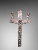 Croix bas congo - 28 CM - Voorwerp in brons (kruis) - Yombé