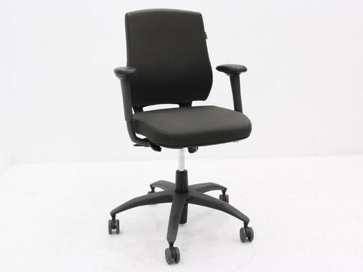 Bureaustoel BMA Axia Profit - 4D armleggers voetkruis zwart, Huis en Inrichting, Bureaus, Gebruikt, Ophalen of Verzenden