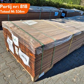 Vlonderplank Bangkirai 3650x145x21mm beschikbaar voor biedingen