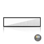 Luxar Back-lit LED Paneel 120x30cm 30W CCT-Switch Zwart, Verzenden