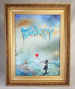 Fictional World (1980) - Banksy´s Fox helps Glowing Girl, Antiek en Kunst