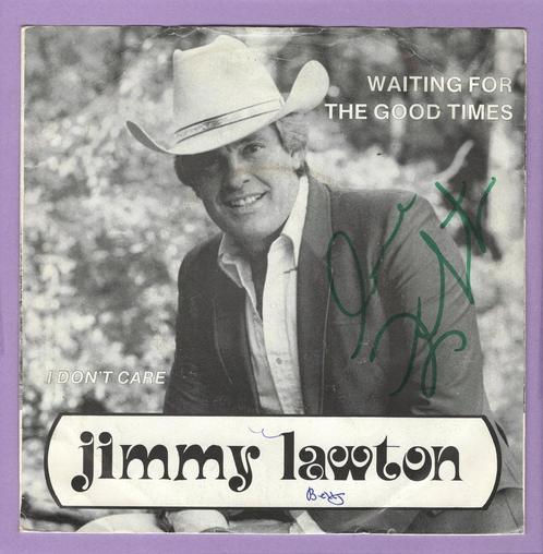 Jimmy Lawton – Waiting For The Good Times / I Dont Car..., Cd's en Dvd's, Vinyl Singles, Verzenden