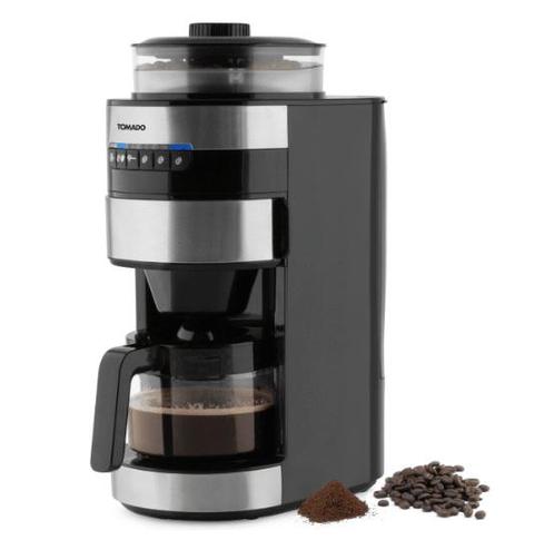 Tomado TGB0801S - Grind &amp; Brew koffiezetapparaat -, Witgoed en Apparatuur, Koffiezetapparaten