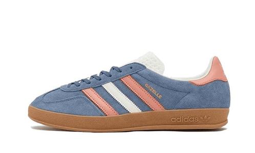 Adidas Gazelle Indoor Blue Blink Wonder Clay - maat 43 1/3, Kleding | Dames, Schoenen, Blauw, Nieuw, Sneakers of Gympen, Verzenden