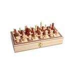Houten 3 in 1 Schaakspel - Inklapbaar Dammen - Backgammon, Ophalen of Verzenden, Nieuw