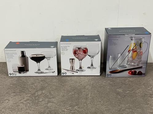 Veiling - Ravenhead cocktail maker set 3-delig, Verzamelen, Glas en Borrelglaasjes