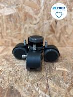 Gispen Zinn wielen (5 stuks) - harde vloer, Nieuw in verpakking