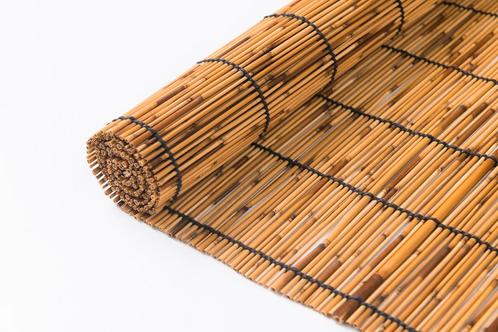 Rolgordijn donker riet 180 x 220 cm, Tuin en Terras, Schuttingen, Verzenden