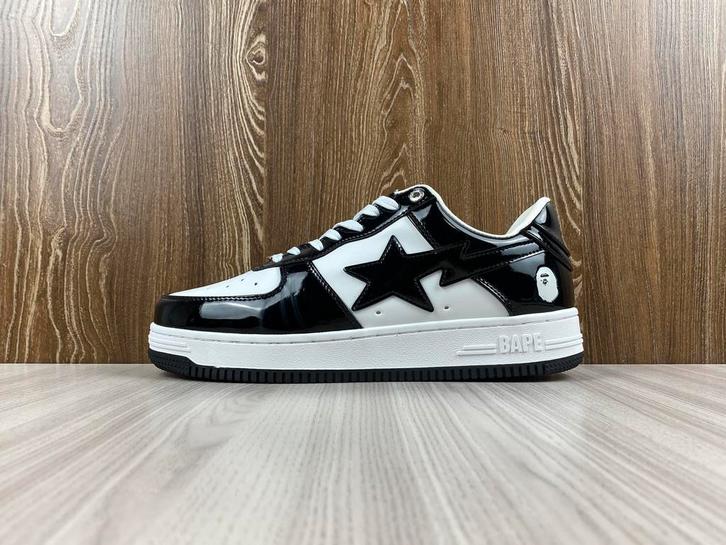A Bathing Ape Bape Sta Low | Black, Kleding | Heren, Schoenen, Sneakers of Gympen, Zwart, Nieuw, Ophalen of Verzenden