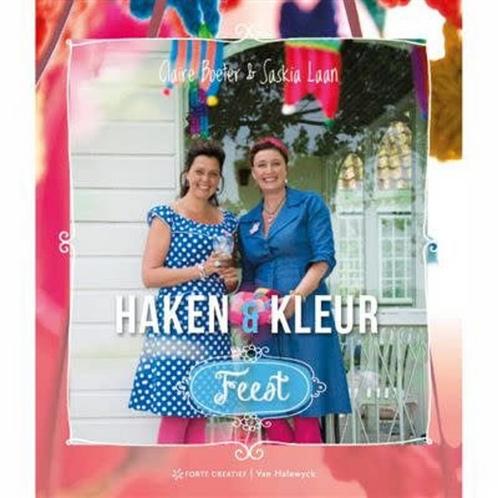 Haken & kleur / Forte creatief 9789462500174 Saskia Laan, Boeken, Hobby en Vrije tijd, Zo goed als nieuw, Verzenden