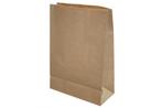 Papieren blokbodem afvalzak 30 x 20/10 cm - 250 stuks, Verzenden
