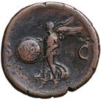 Romeinse Rijk. Nero (54-68 n.Chr.). As Rom, VICTORIA mit, Postzegels en Munten, Munten | Europa | Niet-Euromunten