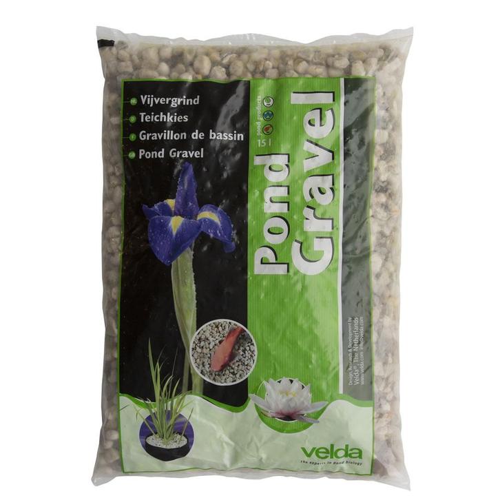 Velda Witte vijverkiezel 8/12mm - 8 liter, Tuin en Terras, Vijvers, Nieuw, Verzenden