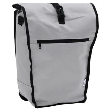 vidaXL Fietstas voor Bagagedrager 20 L Grijs (34x16x59 cm) beschikbaar voor biedingen